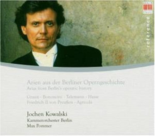 the album cover for J.G. GRAUN - Arias