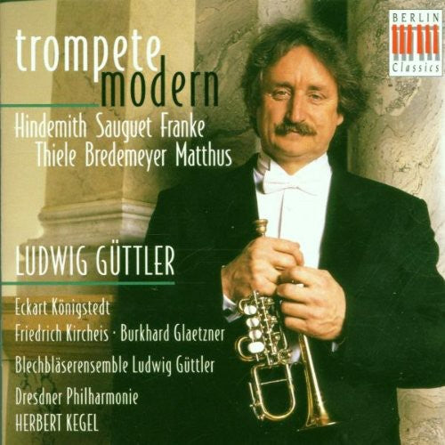 the album cover for Matthus/Hind - Modern Trumpet