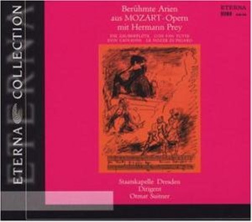 the album cover for W.A. Mozart - Arias