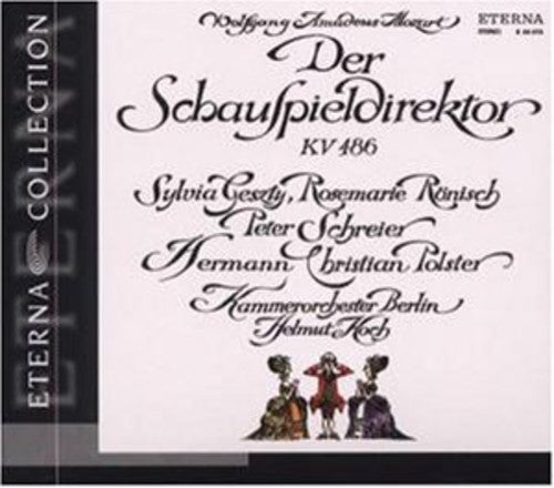 the album cover for W.A. Mozart - Imresario