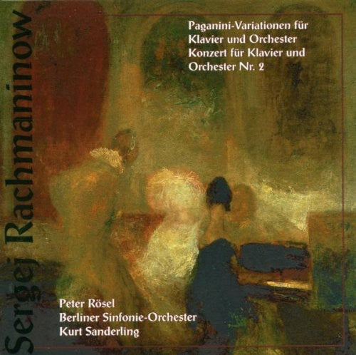 the album cover for R. Rachmaninov - Rhapsody on a Theme of Paganini