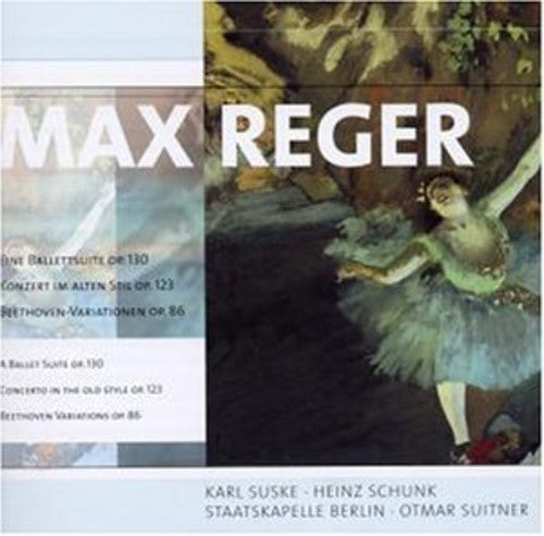 the album cover for M. REGER - Ballet Suite