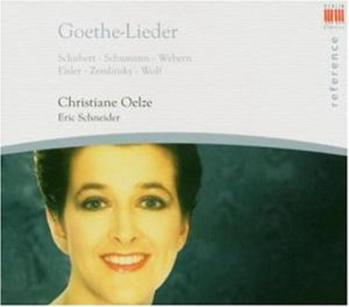 the album cover for F. SCHUBERT - Goethe-Lieder