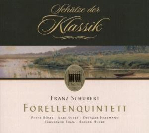 the album cover for F. SCHUBERT - Trout Quintet