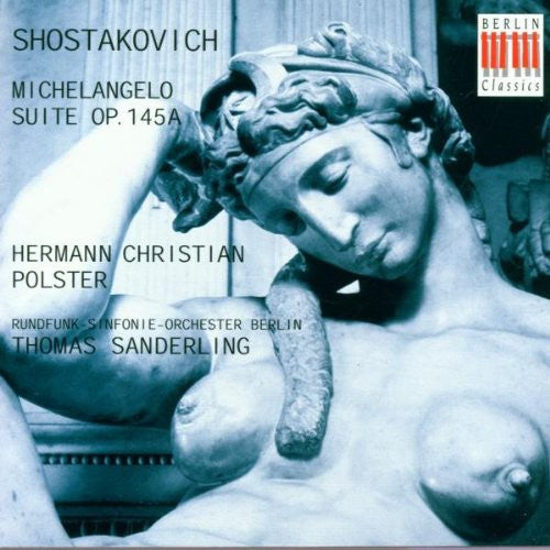 the album cover for D. SHOSTAKOVICH - Michelangelo Suite Opus 145A