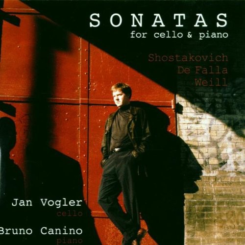the album cover for K. Weill - Sonatas for Cello & Piano