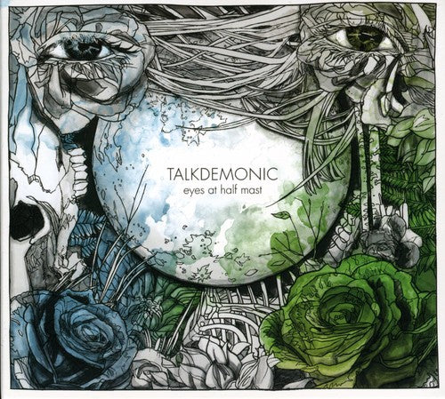 the album cover for Talkdemonic - Eyes at Half Mast