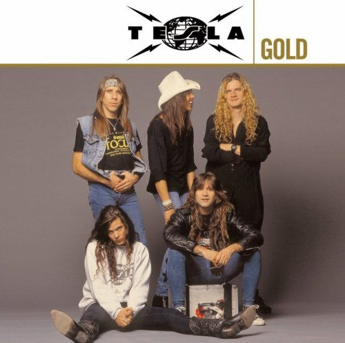 the album cover for Tesla - Gold [Remastered] [Brilliant Box]