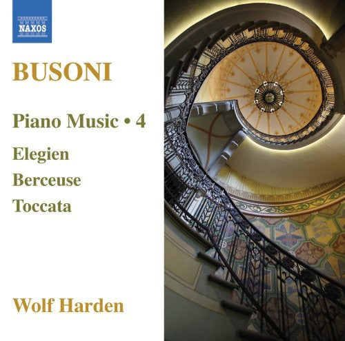 the album cover for Wolf Harden - Piano Music 4