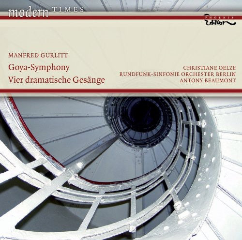 the album cover for Christiane Oelze - Goya-Symphony Vier Dramatische Gesange