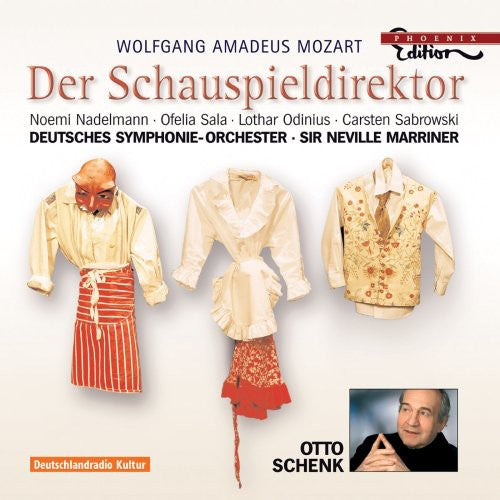 the album cover for Otto Schenk - Der Schauspieldirektor