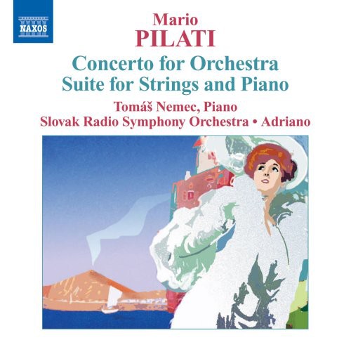 the album cover for Tomas Nemec - Concerto for Orchestra / Suite for Strings & Piano