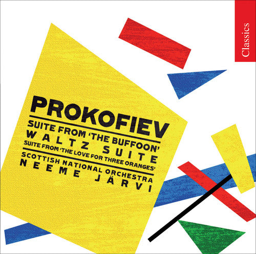 the album cover for Neeme JÃ¤rvi - Suite from the Buffoon