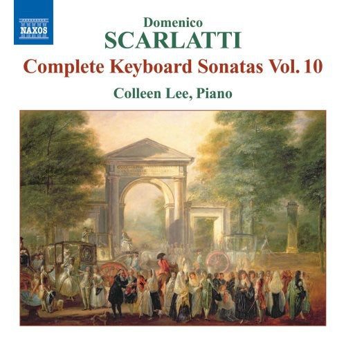 the album cover for Colleen Lee - Complete Keyboard Sonatas 10