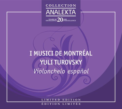 the album cover for I Musici de Montréal - Violonchelo Espanol