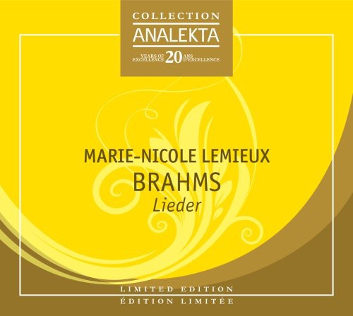 the album cover for Marie-Nicole Lemieux - Leider