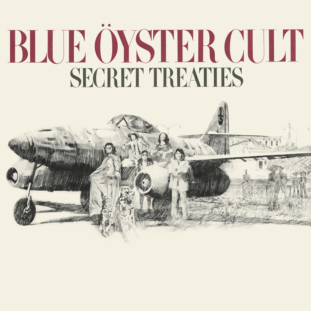 the album cover for Blue Oyster Cult - Secret Treaties