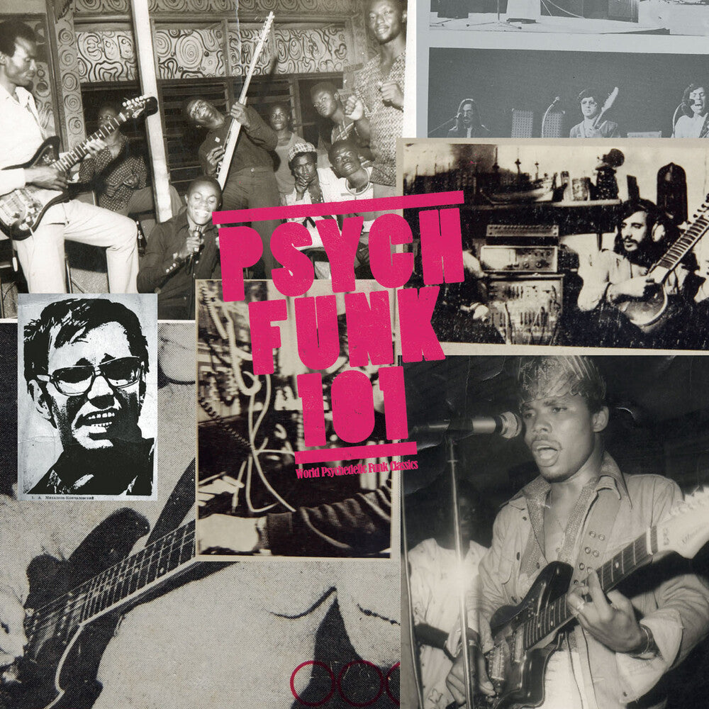 the album cover for Psych-Funk 101 - Psych-funk 101