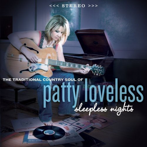 the album cover for Patty Loveless - Sleepless Nights