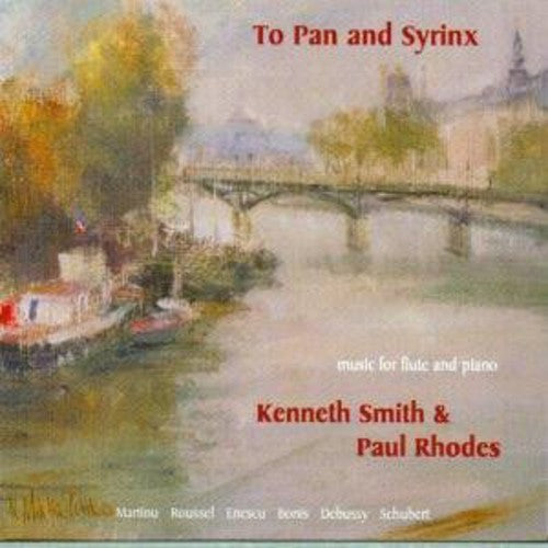 the album cover for Paul Rhodes - To Pan & Syrinx