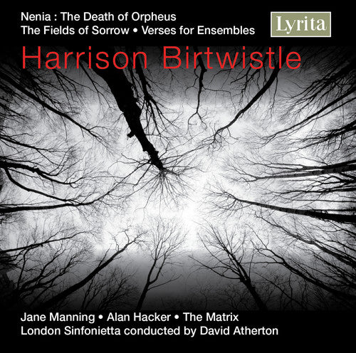 the album cover for Jane Manning - Nenia: The Death of Orpheus