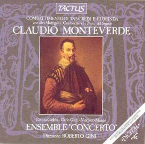 the album cover for Ensemble Concerto - Combattimento Di Tancredi E Clorinda