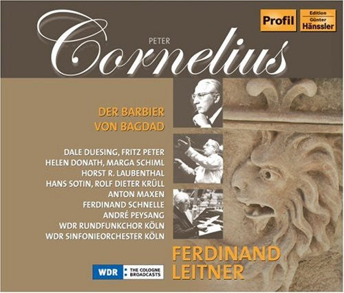 the album cover for P. Cornelius - Der Barbier Von Bagdad
