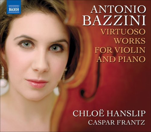 the album cover for A. Bazzini - Works for Violin & Piano: Etudes Calabrese