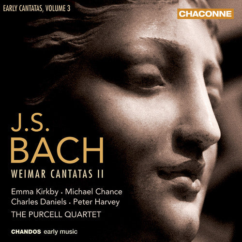 the album cover for Purcell Quartet - Early Cantatas 3 - Weimar Cantatas
