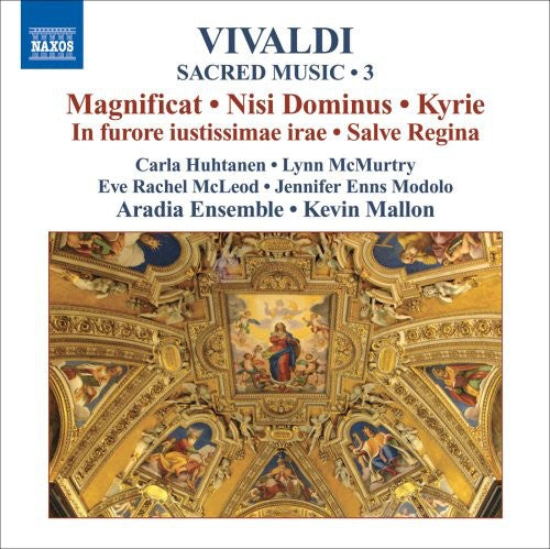 the album cover for U. WASSENAER - Sacred Music -Magnificat 3 / Nisi Dominus
