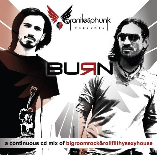 the album cover for Granite & Phunk - Burn