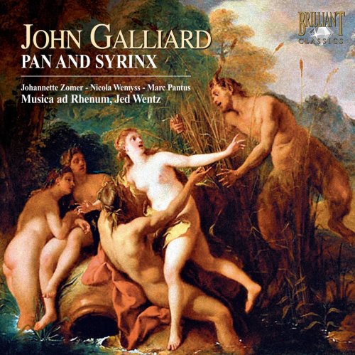 the album cover for Galliard - Pan & Syrinx