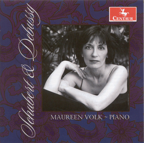 the album cover for Debussy / Schubert / Volk - Solo Piano Works