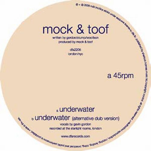 the album cover for Mock & Toof - Underwater