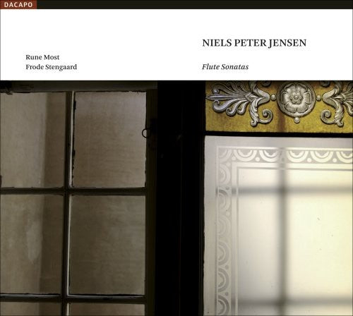 the album cover for N.P. Jensen - Flute Sonatas