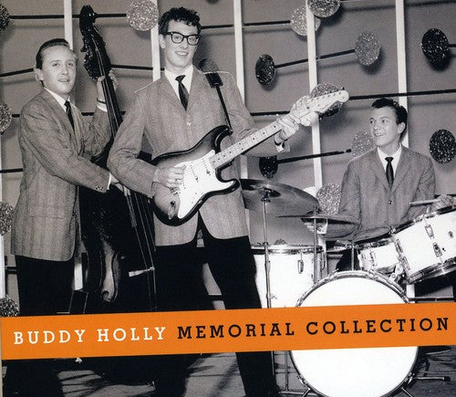 the album cover for Buddy Holly - Memorial Collection [Digipak] [Slipcase]