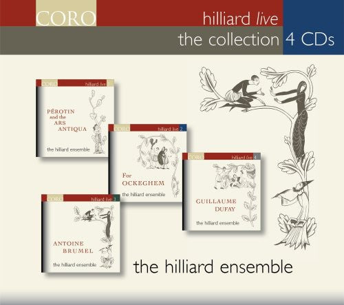 the album cover for Hilliard Ensemble - Hilliard Live Collection