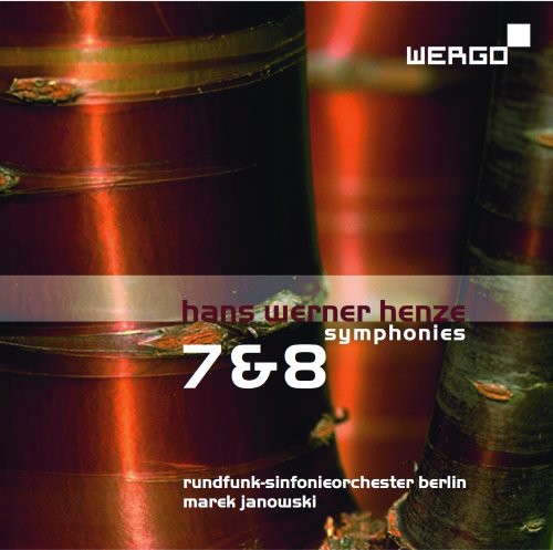 the album cover for Berlin Radio Symphony Orchestra - Symphonies Nos. 7 & 8