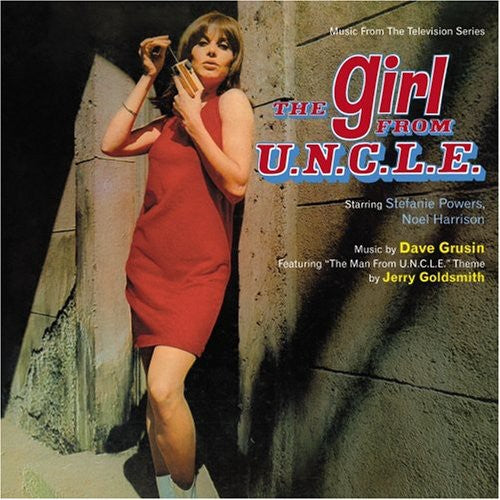 the album cover for Martin Haselböck - The Girl From U.N.C.L.E. (Music From the Television Series)