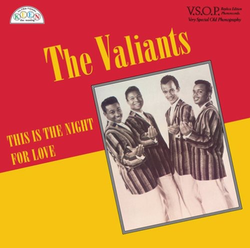 the album cover for Valiants - This Is the Night for Love