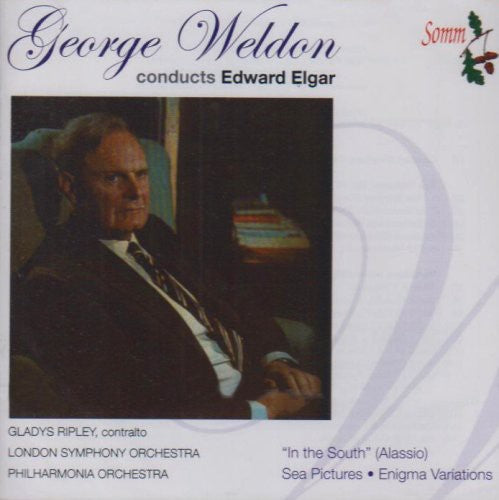 the album cover for George Weldon - George Weldon Conducts Elgar