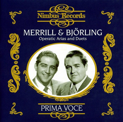 the album cover for Bjorling/Merrill - Operatic Arias & Duets