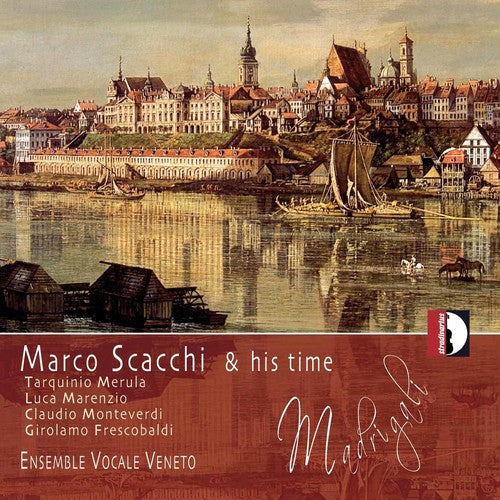 the album cover for Ensemble Vocale Veneto - Scacchi & His Time