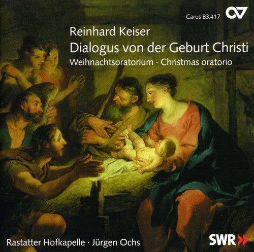 the album cover for Reinhard Keiser - Christmas Oratorio