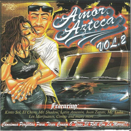 the album cover for KINTO SOL - Amor Azteca, Vol. 2