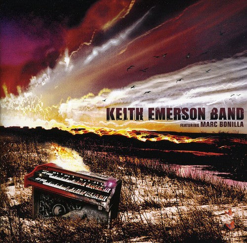 the album cover for Keith Emerson Band - Keith Emerson Band Featuring Marc Bonilla [Import]