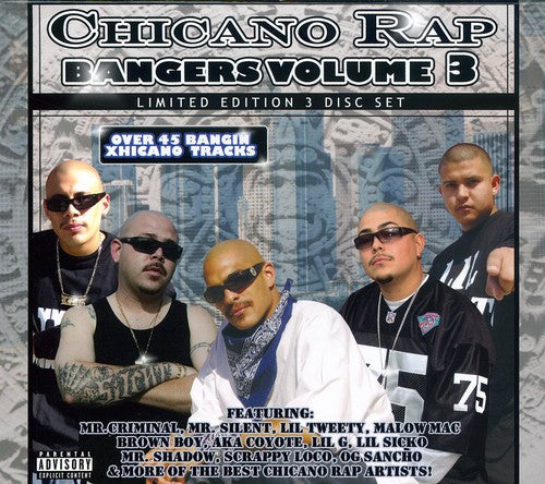 the album cover for Chicano Rap Bangers - Chicano Rap Bangers, Vol. 4