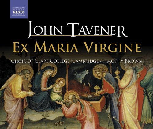 the album cover for Clare College Choir, Cambridge - Ex Maria Virgine
