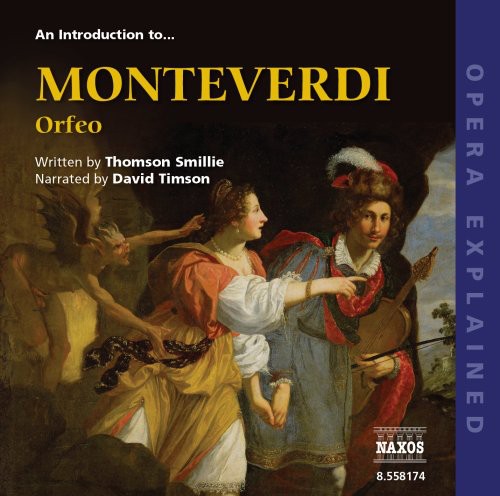 the album cover for David Timson - Introduction to Orfeo: Opera Explained