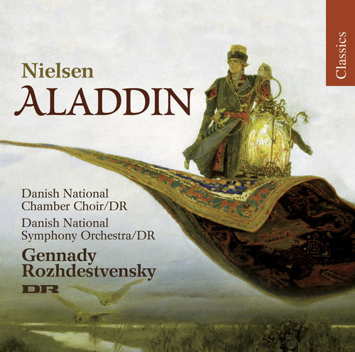the album cover for Gennady Rozhdestvensky - Aladdin Op. 34